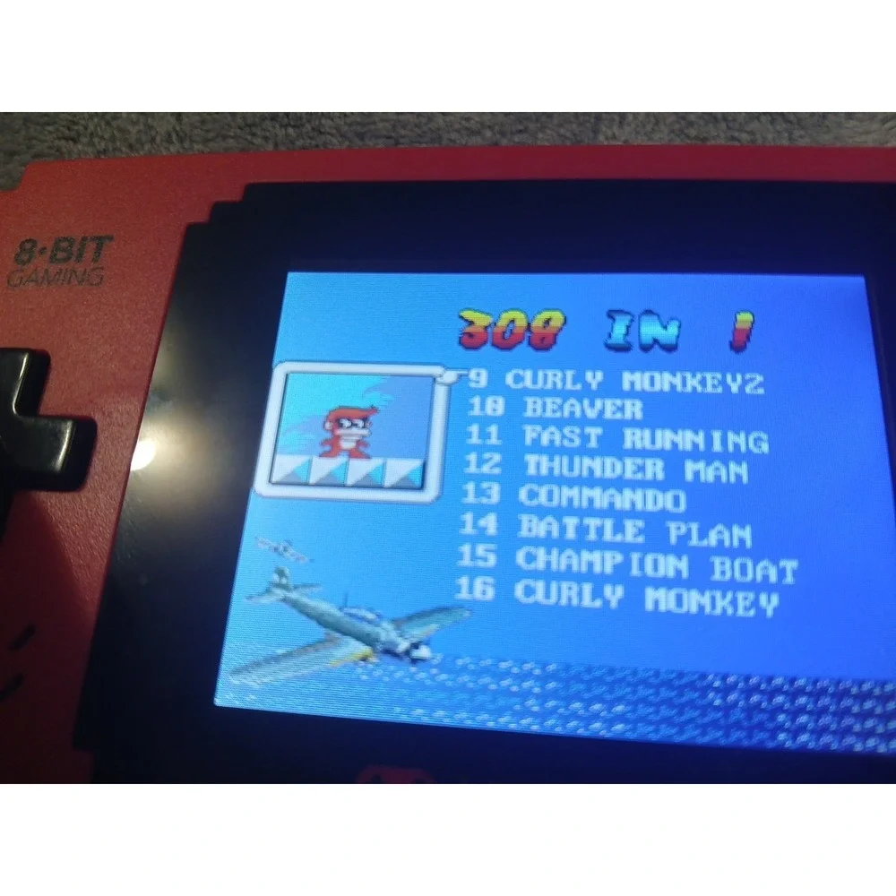 My‎ Arcade 8 Bit Gaming Console 308 Arcade Games Works Pixel Player Retro READ